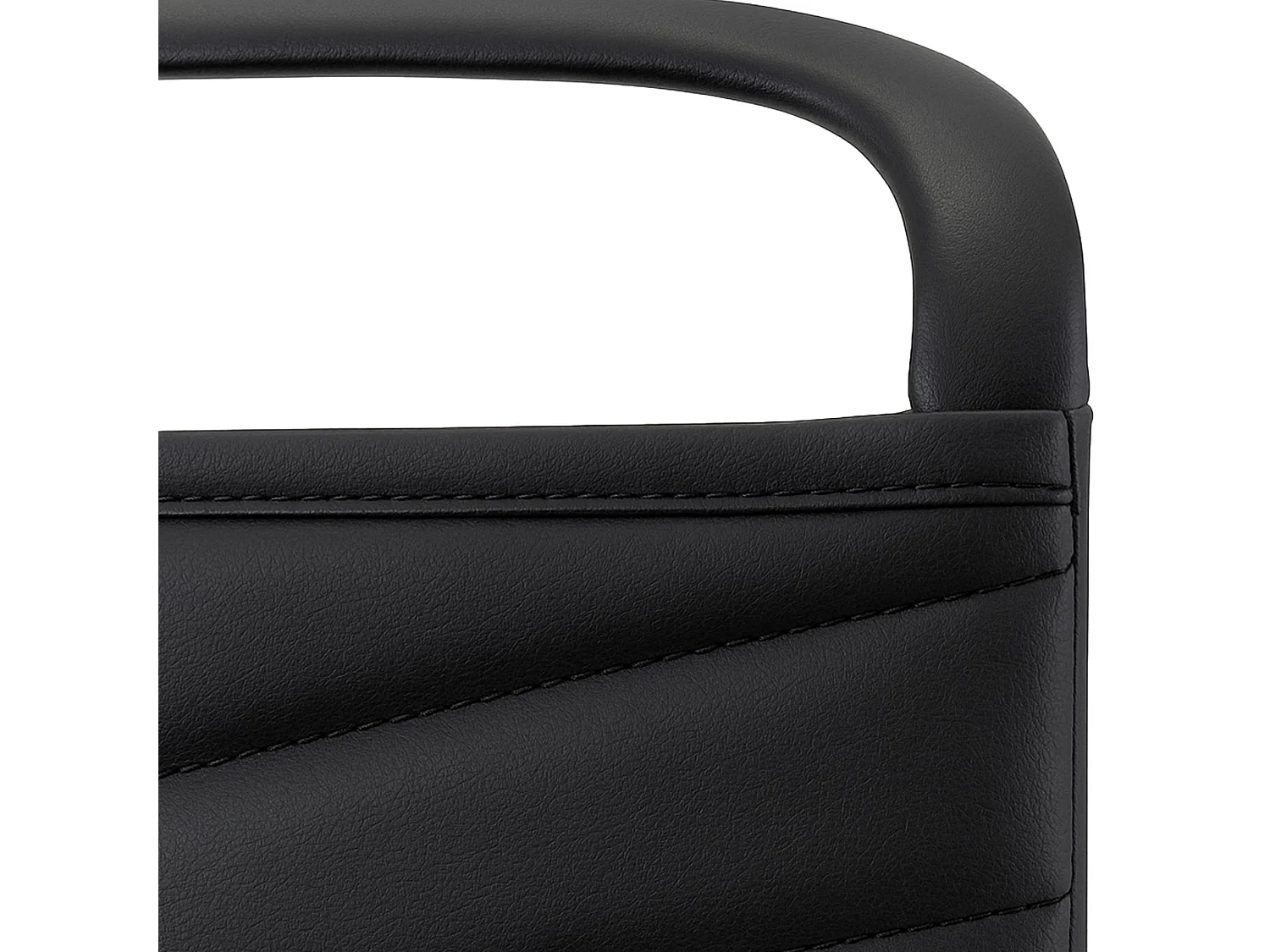 chaises oscillantes - Similicuir - Noir - Tomkin