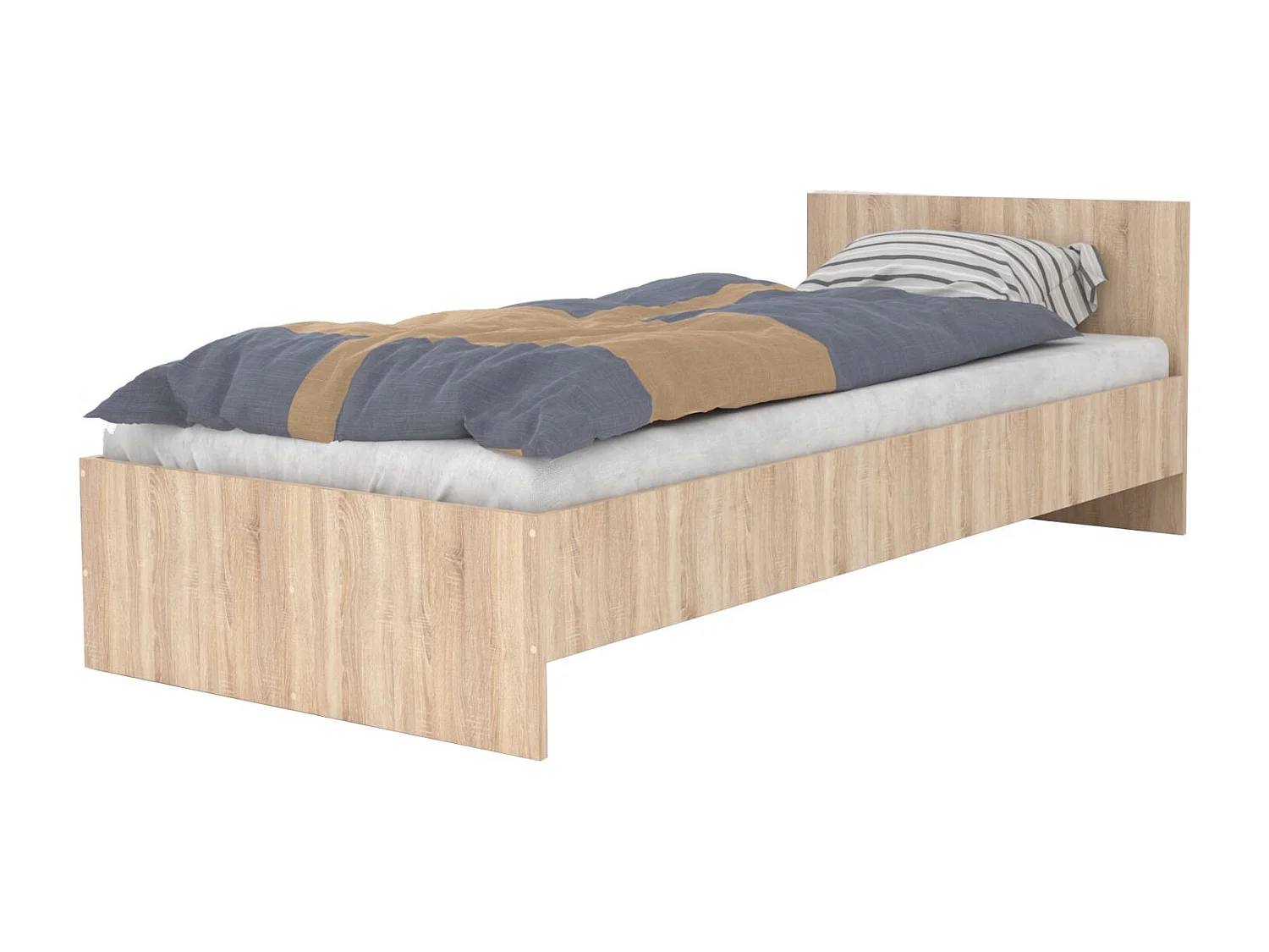 Bed Remi, 200 x 90 cm, Sonoma eiken