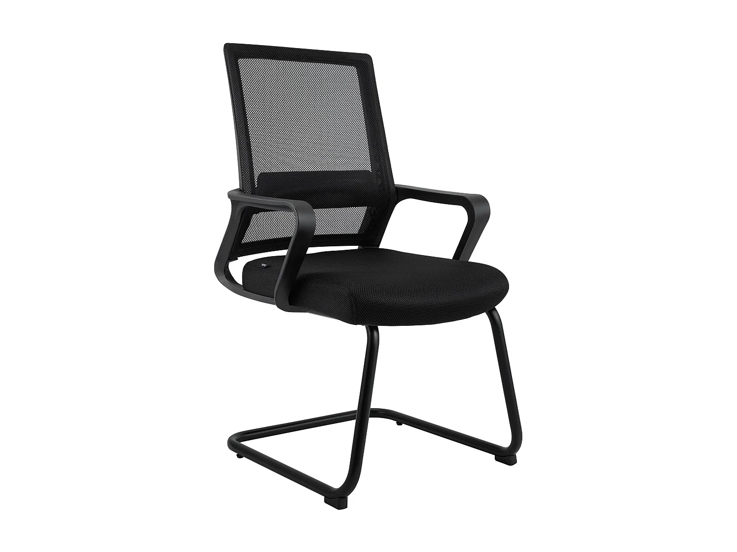 Chaise de conférence - Plastique - Noir - Hanka