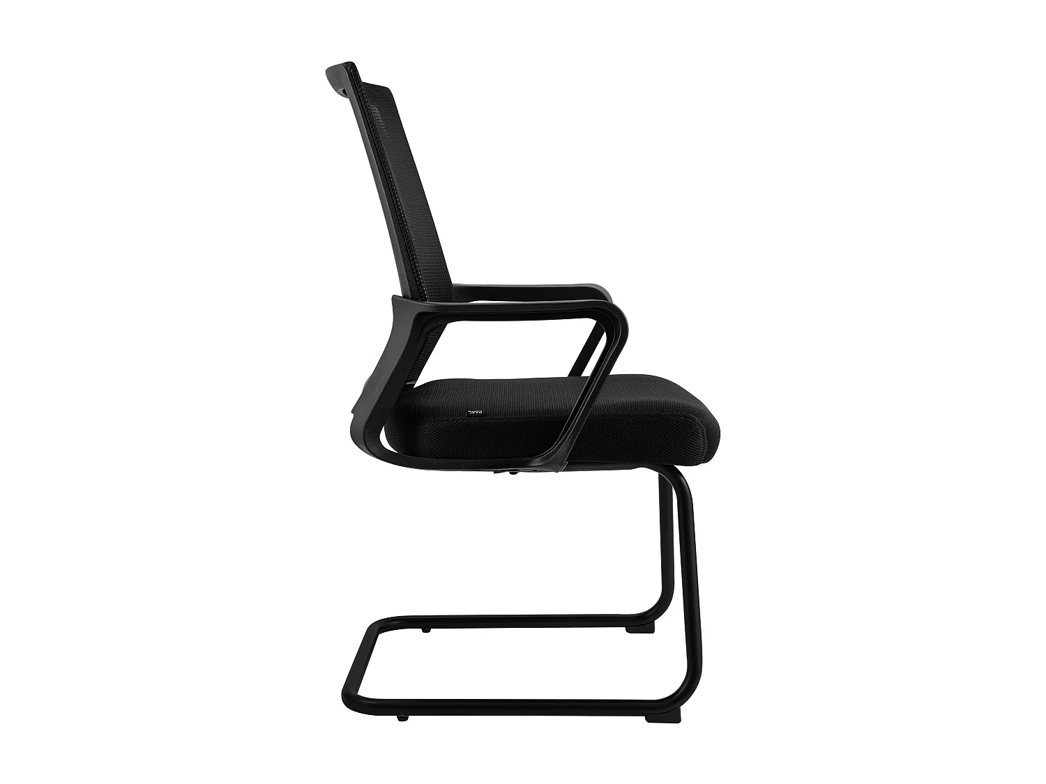 Chaise de conférence - Plastique - Noir - Hanka