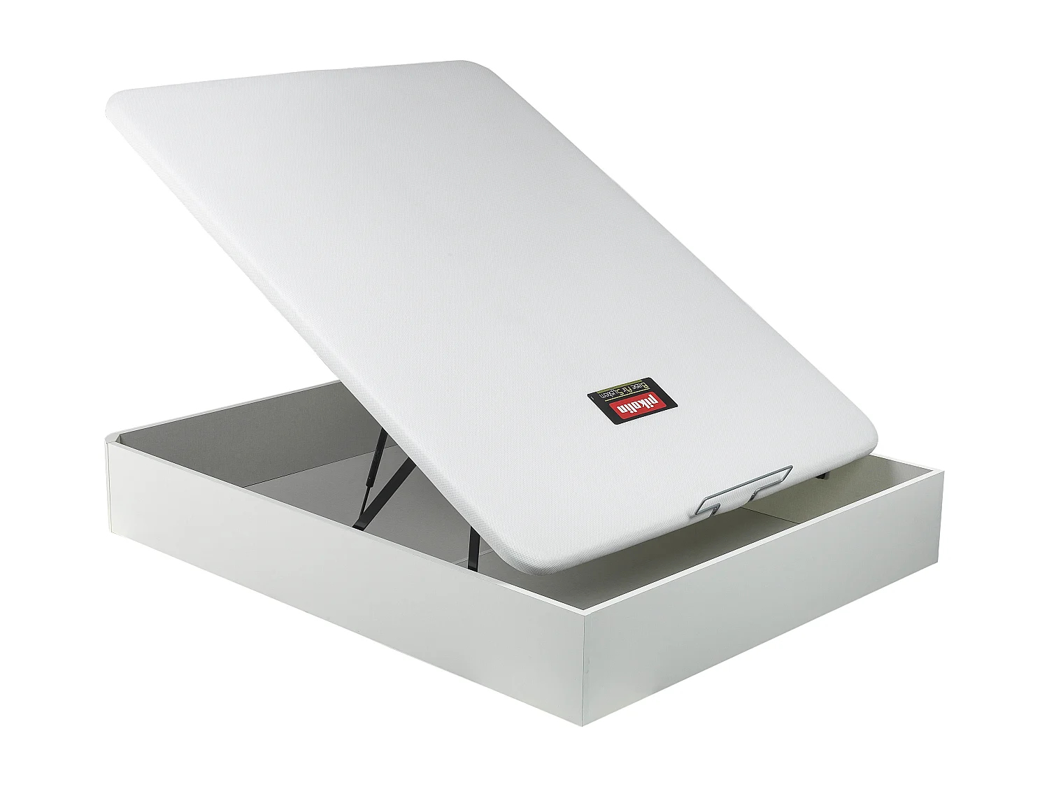 Colchón 135x190,canapé y almohada PIKOLIN HR Blanco Montaje Incl
