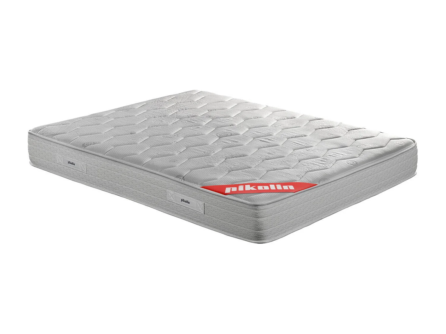Colchón 135x190,canapé y almohada PIKOLIN HR Blanco Montaje Incl