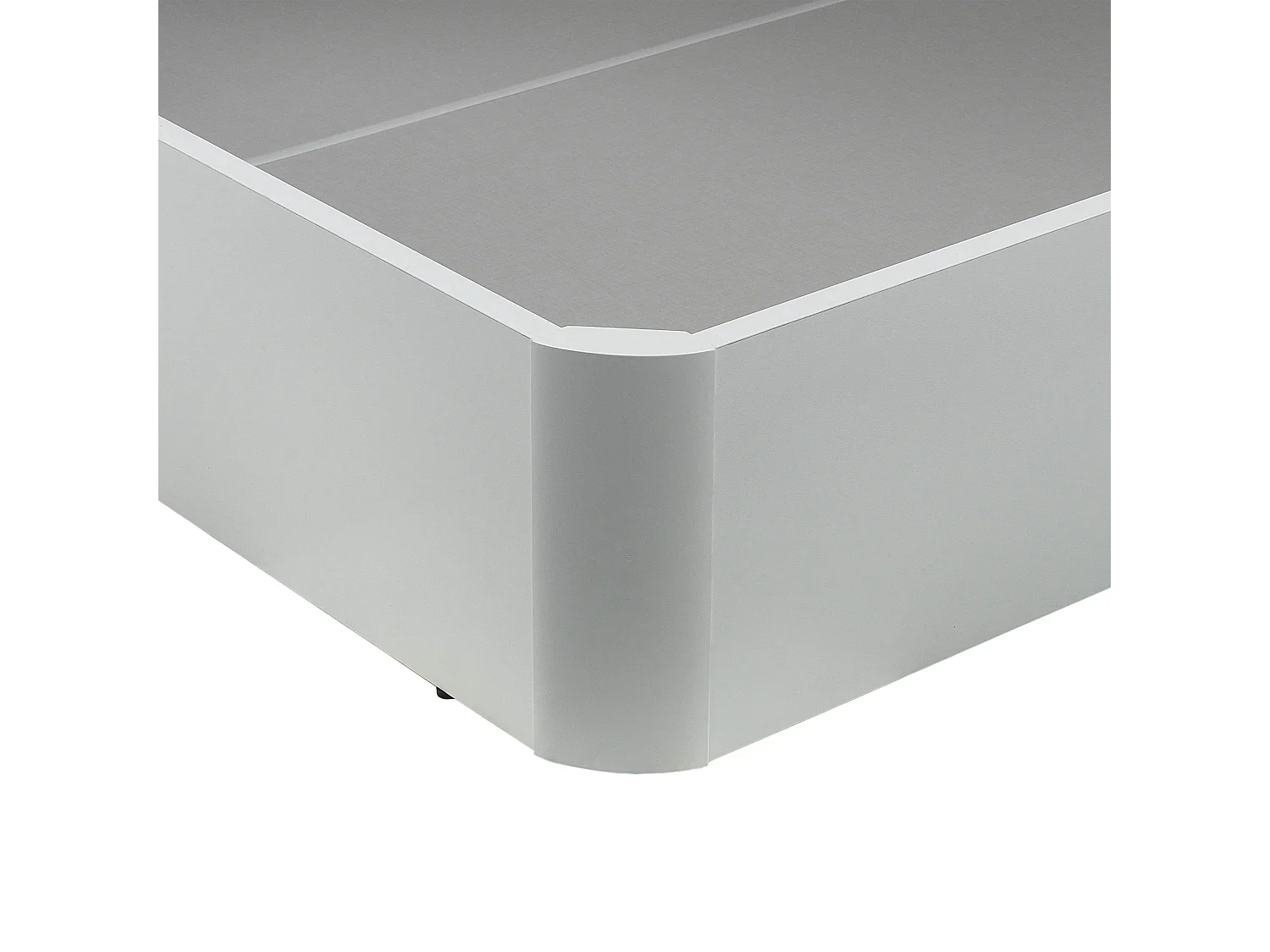 Colchón 135x190,canapé y almohada PIKOLIN Troas Blanco Montaje Incl