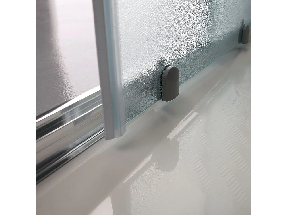 Cabine De Douche Carrée D'angle 90X90 Verre Opaque | Giada