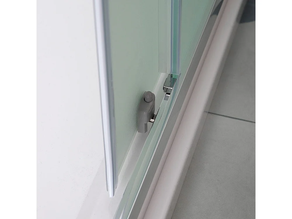 Cabine De Douche Carrée 90 X 90Cm Verre Dépoli 6Mm Coulissant | Giada