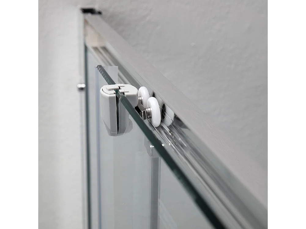 Porte De Douche 80X80 Transparent Portes Coulissantes | Giada
