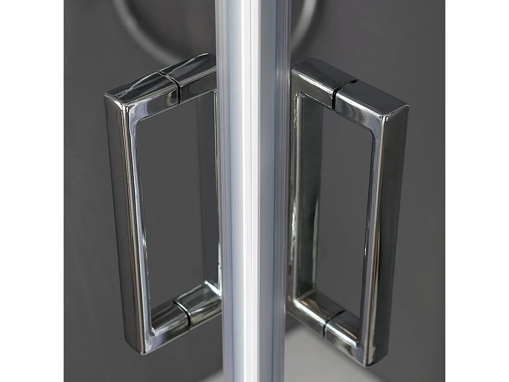 Porte De Douche Économique 80X80 Avec Verre De 4 Mm | Luna