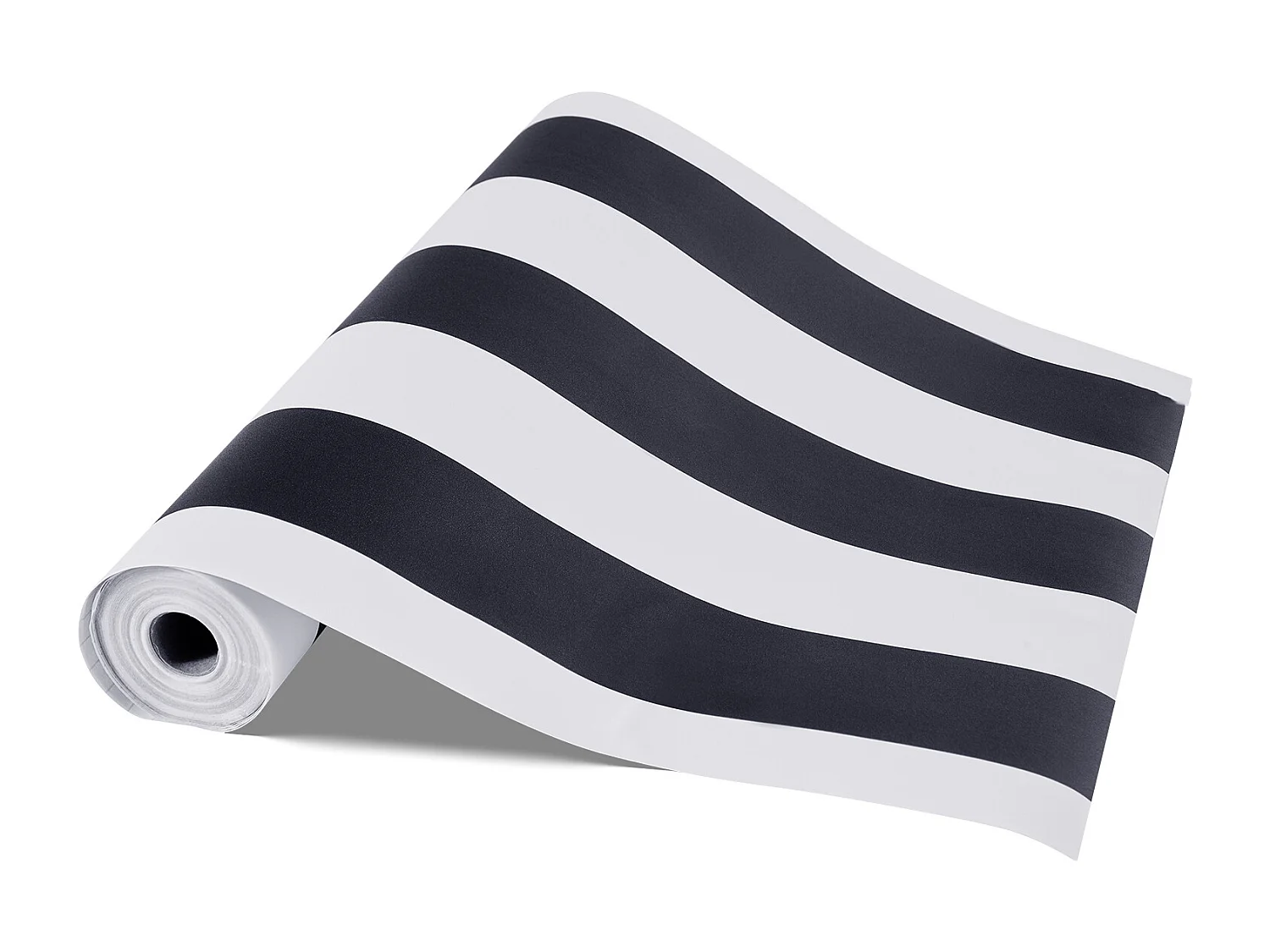 Papier Peint Adhésif Mural SucceBuy, 45 cm x 15 m, Rouleau Papier Peint Autocollant Vinyle, Motif Géométrique Moderne Noir Blanc, Étanche, pour Revêtement Mural