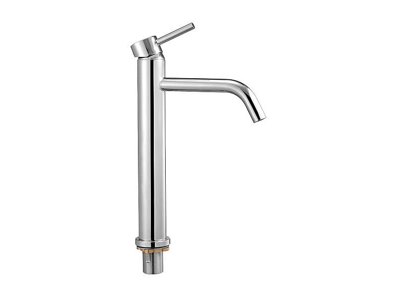 Gootsteen Kraan met Enkele Handgreep SucceBuy, Keuken Mengkraan met Hoge Boog, Waterkranen met 1 of 3 Gaten met Drukknop Ontluchter, voor Badkamer