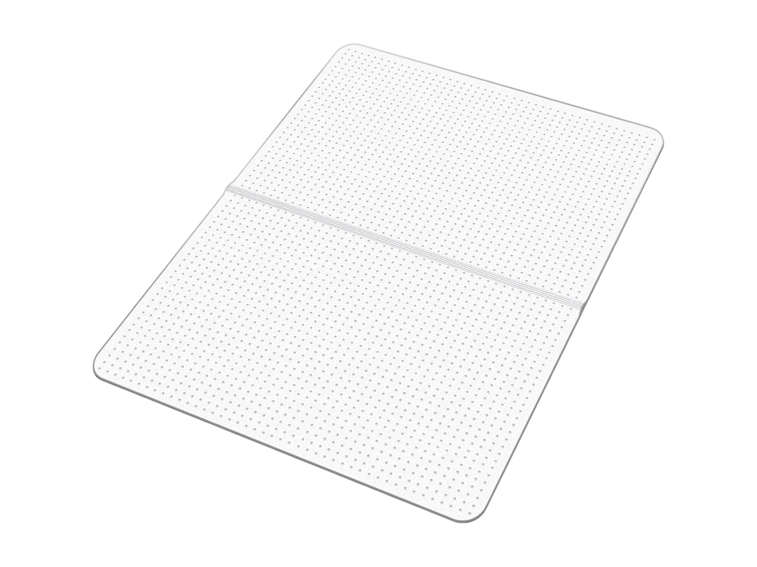 Tapis Chaise de Bureau SucceBuy de 121,9x91,4 cm, Tapis Protège-sol Moquetté, en Plastique, Rectangulaire, Transparent, Antidérapant et Facile à Nettoyer