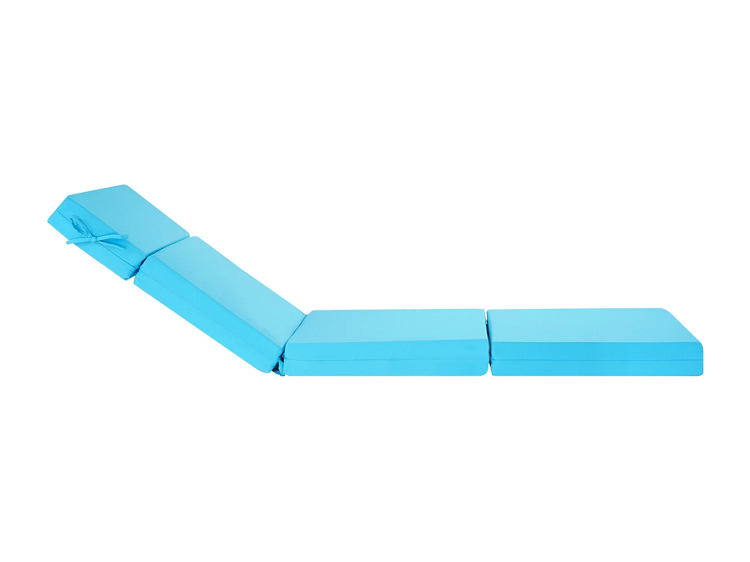 Liegestuhl-Kissen SucceBuy, 183x53,3 cm, Garten-Liegestuhl-Kissen, Set von 2, Wasserdicht Dick Beständig gegen Verblassen, mit Befestigungsbändern