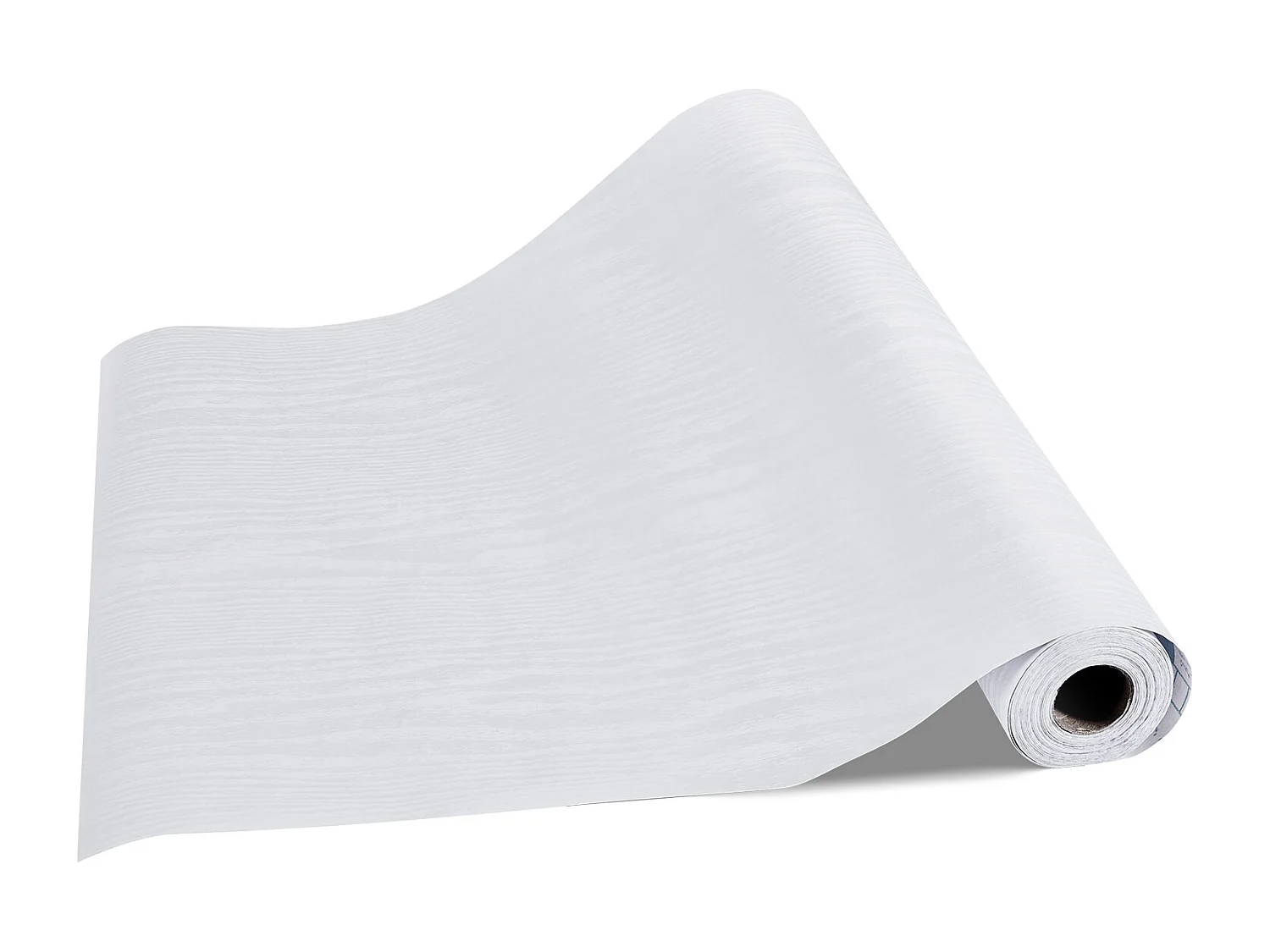 Papier Peint Adhésif Mural SucceBuy, 45 cm x 10 m, Rouleau Papier Peint Autocollant en Vinyle, Motif Texture Bois Blanc, Imperméable, pour Revêtement Mural