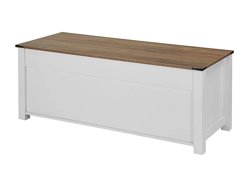 Tavolino SucceBuy con Piano Sollevabile Rettangolare, 120 x 50 x 48 cm, Tavolo da Salotto con Porta Fienile e Scomparto di Archiviazione Nascosto