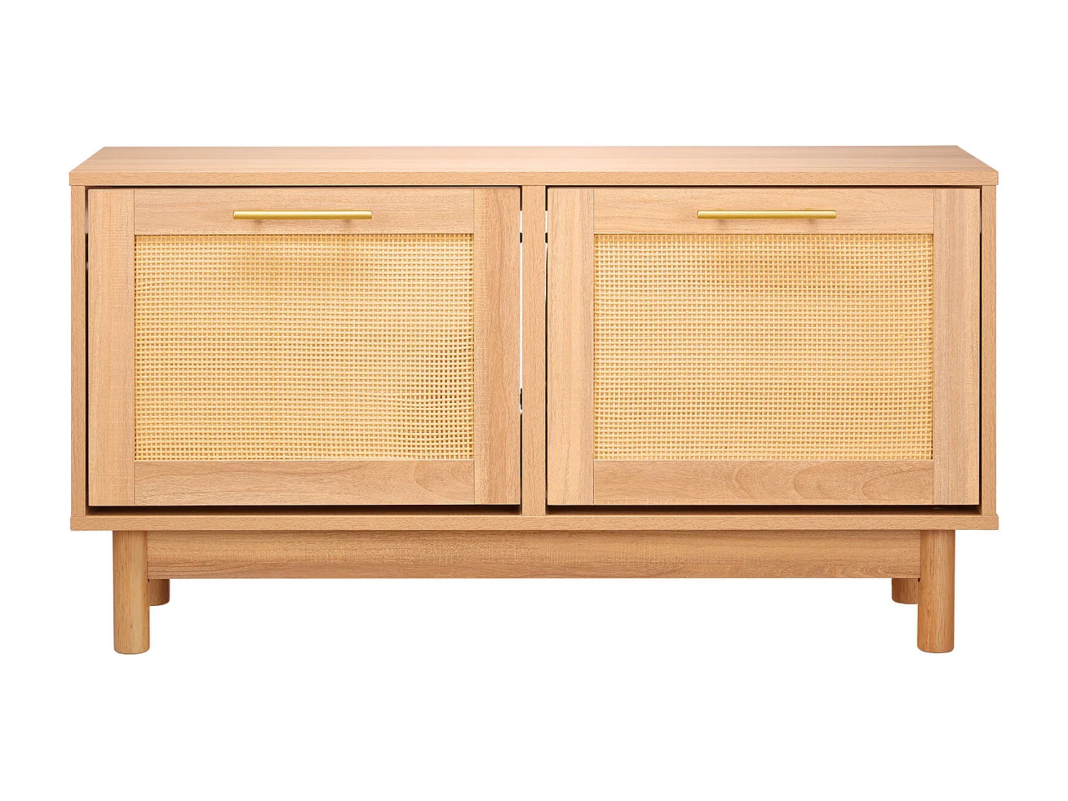 Banc à Chaussures d'Entrée SucceBuy, 100x30x53 cm, Banc Rangement avec 2 Tiroirs Rabattables, Support Rangement pour Chaussures 136 kg, 4 Compartiments