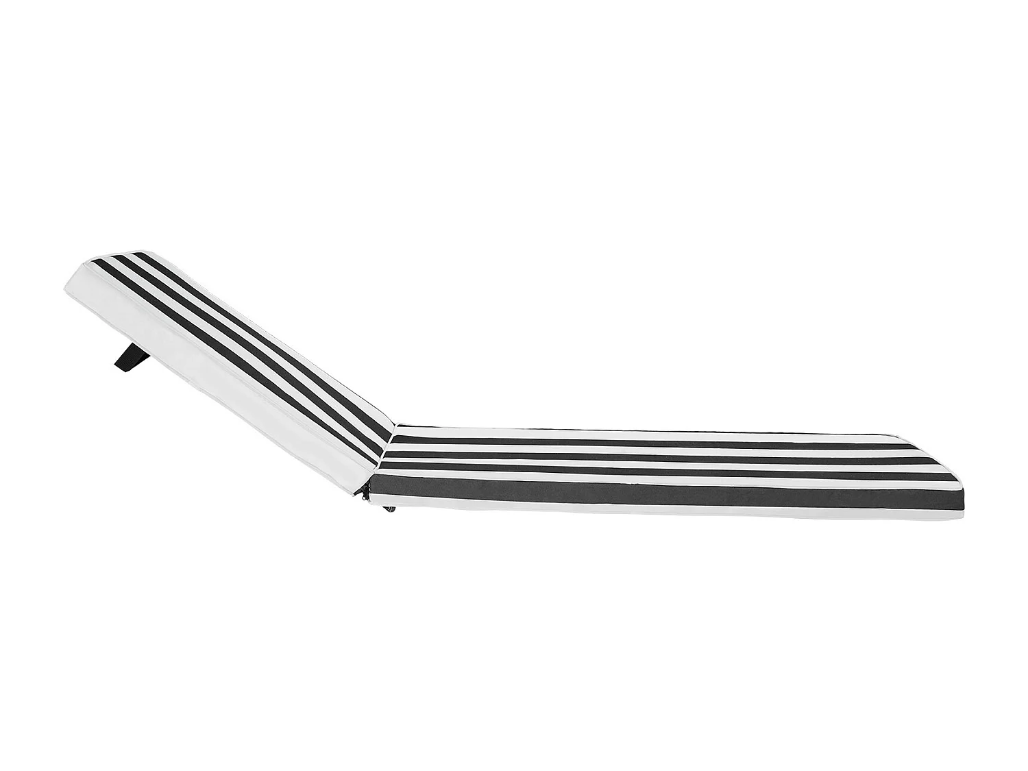 Liegestuhl-Kissen SucceBuy, 189 x 56 cm, Garten-Liegestuhl-Kissen, Set von 2, Wasserdicht Dick Beständig gegen Verblassen, mit Befestigungsbändern, für Terrasse