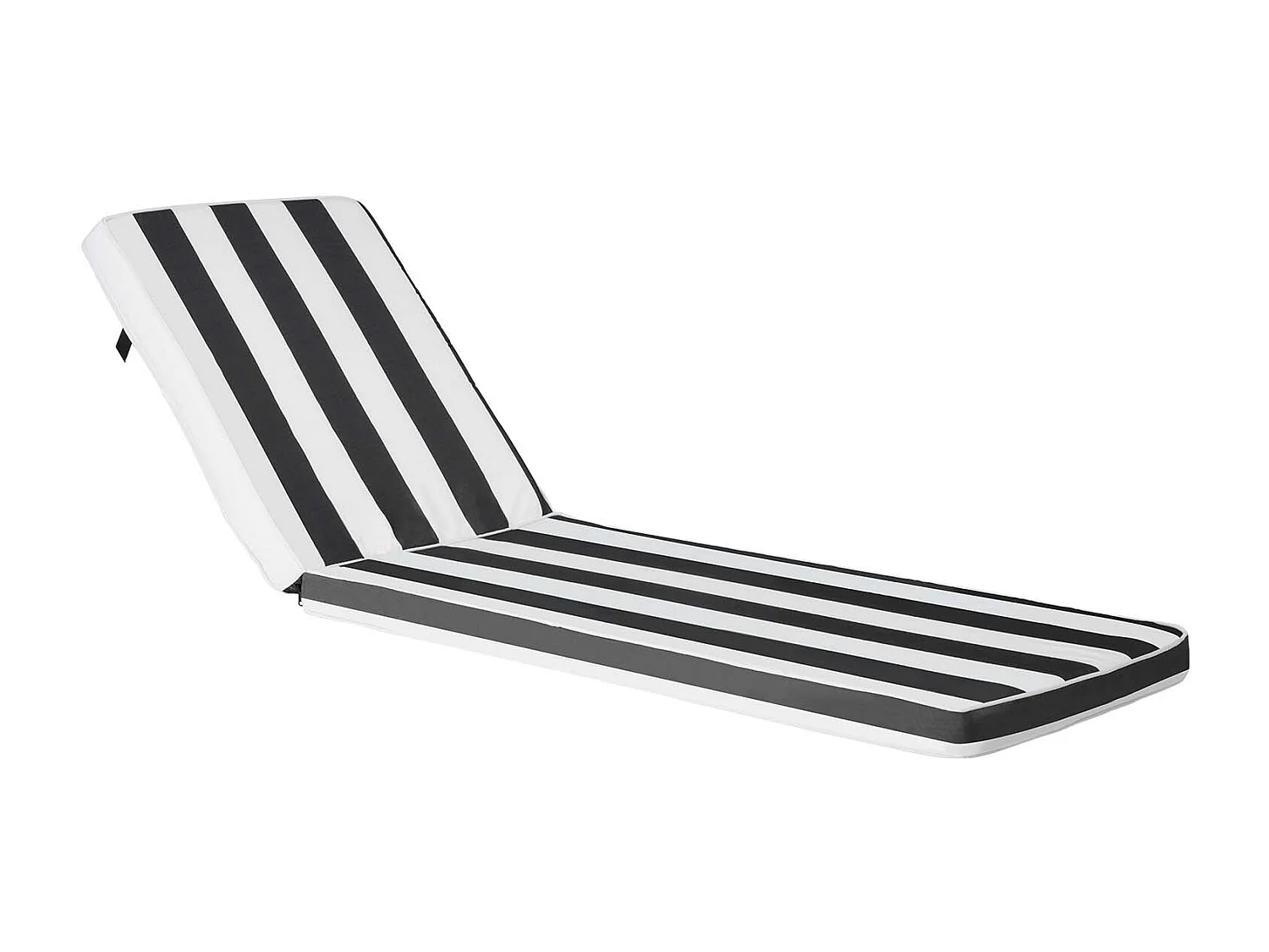 Liegestuhl-Kissen SucceBuy, 189 x 56 cm, Garten-Liegestuhl-Kissen, Set von 2, Wasserdicht Dick Beständig gegen Verblassen, mit Befestigungsbändern, für Terrasse