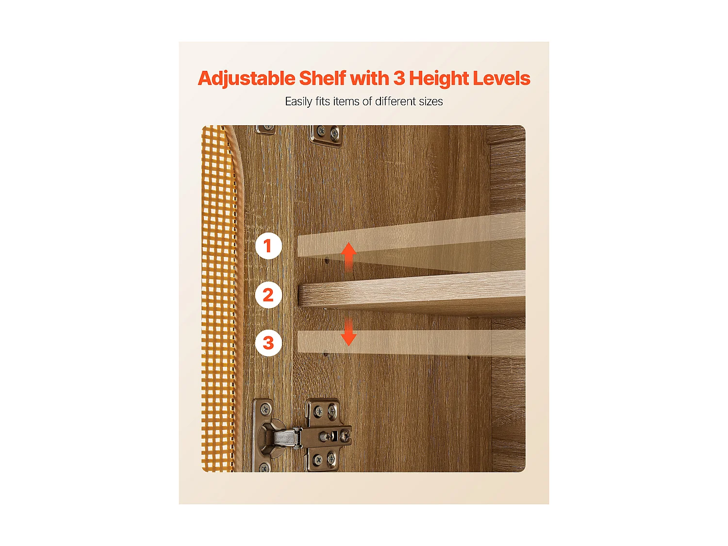 Mobile da Bagno a Parete SucceBuy, con 2 Ante e Ripiano Regolabile, Armadietto Medicinale da Riposto sopra il Water, per Lavanderia