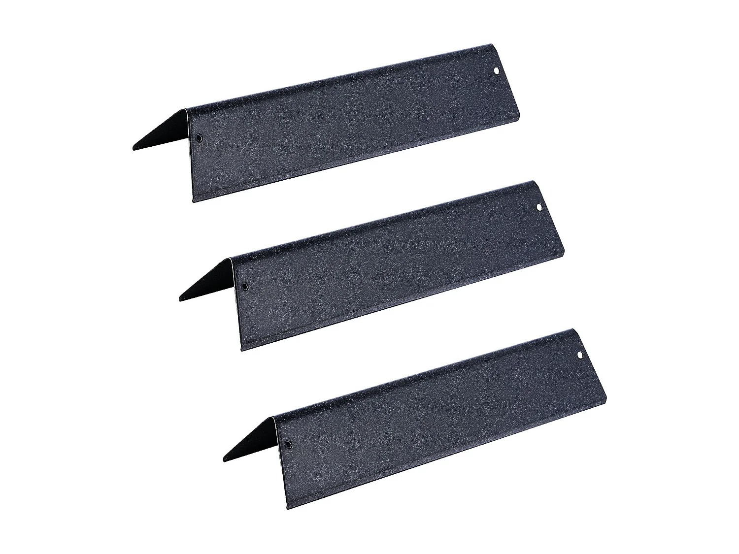 Barres Cache-brûleurs SucceBuy 3PCs, Déflecteur de Graisse pour Brûleur de 39 cm en Acier Émaillé, pour Weber Spirit I et II Séries 200, y Compris Spirit II E-210