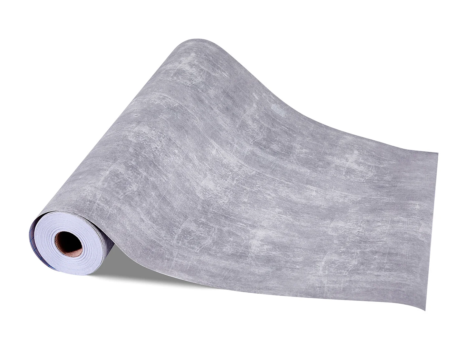 Papier Peint Adhésif Mural SucceBuy, 40 cm x 15 m, Rouleau Papier Peint Autocollant en Vinyle, Style Industriel Gris Foncé, Imperméable, pour Revêtement Mural