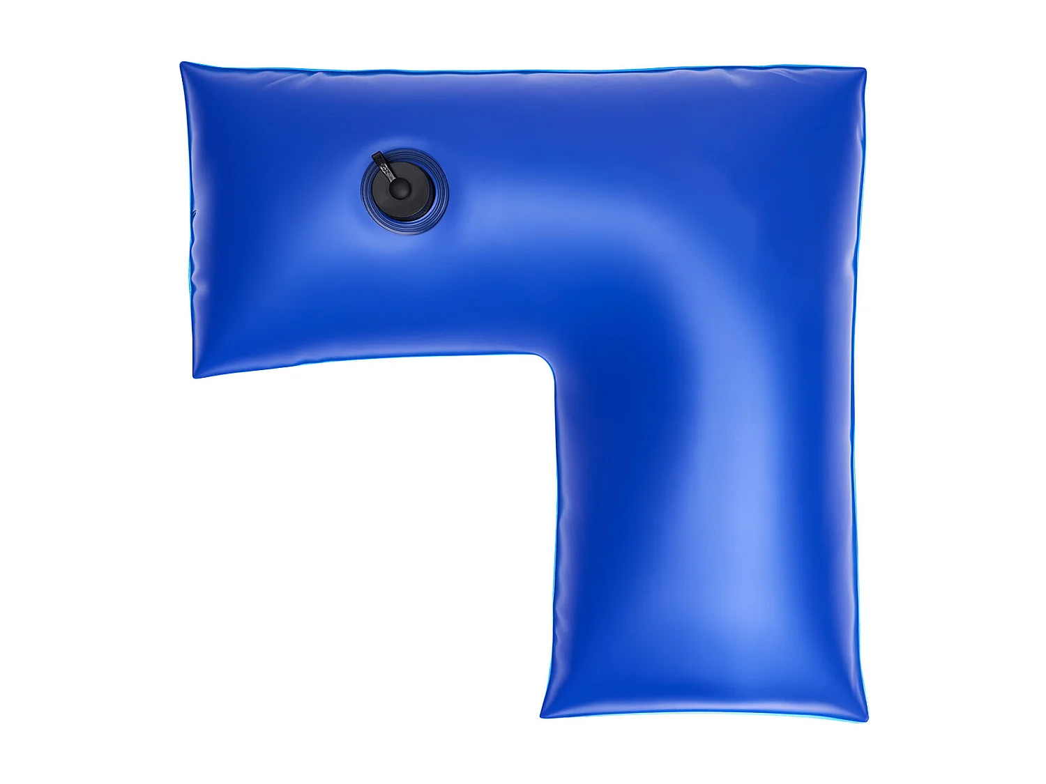 Waterzak SucceBuy voor Zwembadzeil, Set van 4, Hoekballastzak, 57x56,5 cm, Geballaste Slangzakken PVC Dikte 0,4 mm, met Schroefdop Waterdicht