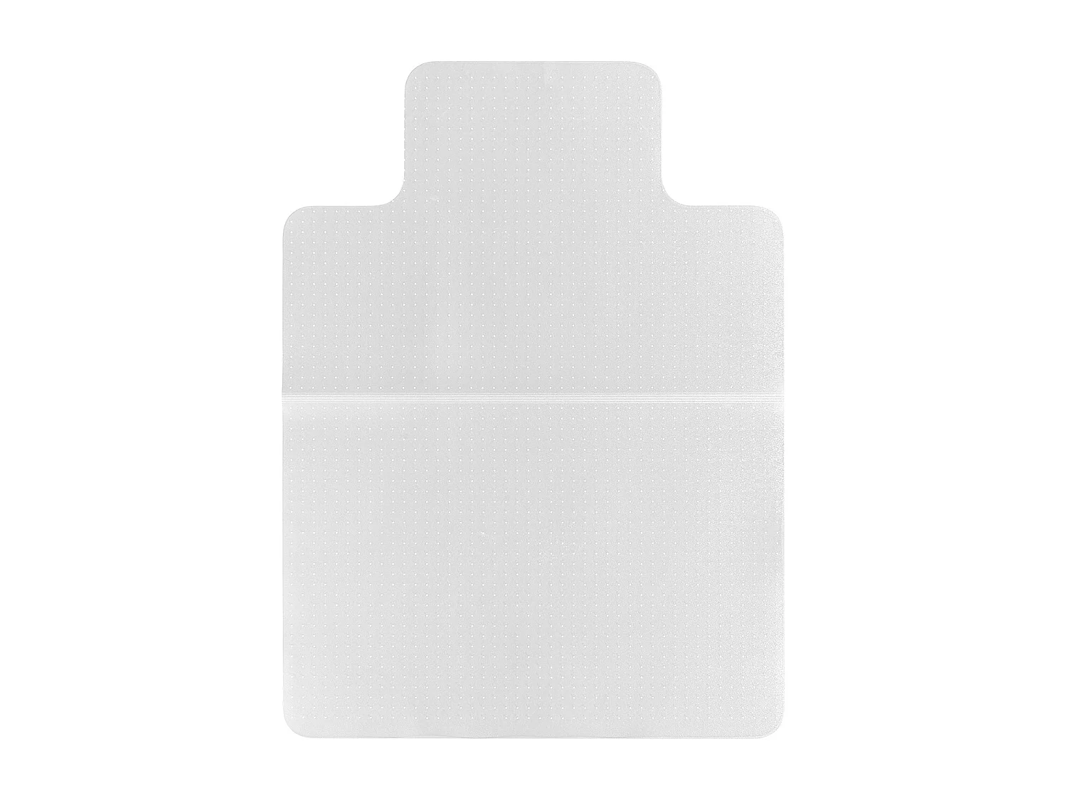 Tapis Chaise de Bureau SucceBuy avec Rebord de 121,9x91,4 cm, Tapis Protège-sol pour Moquettes en Plastique avec Clous, Antidérapant et Facile à Nettoyer