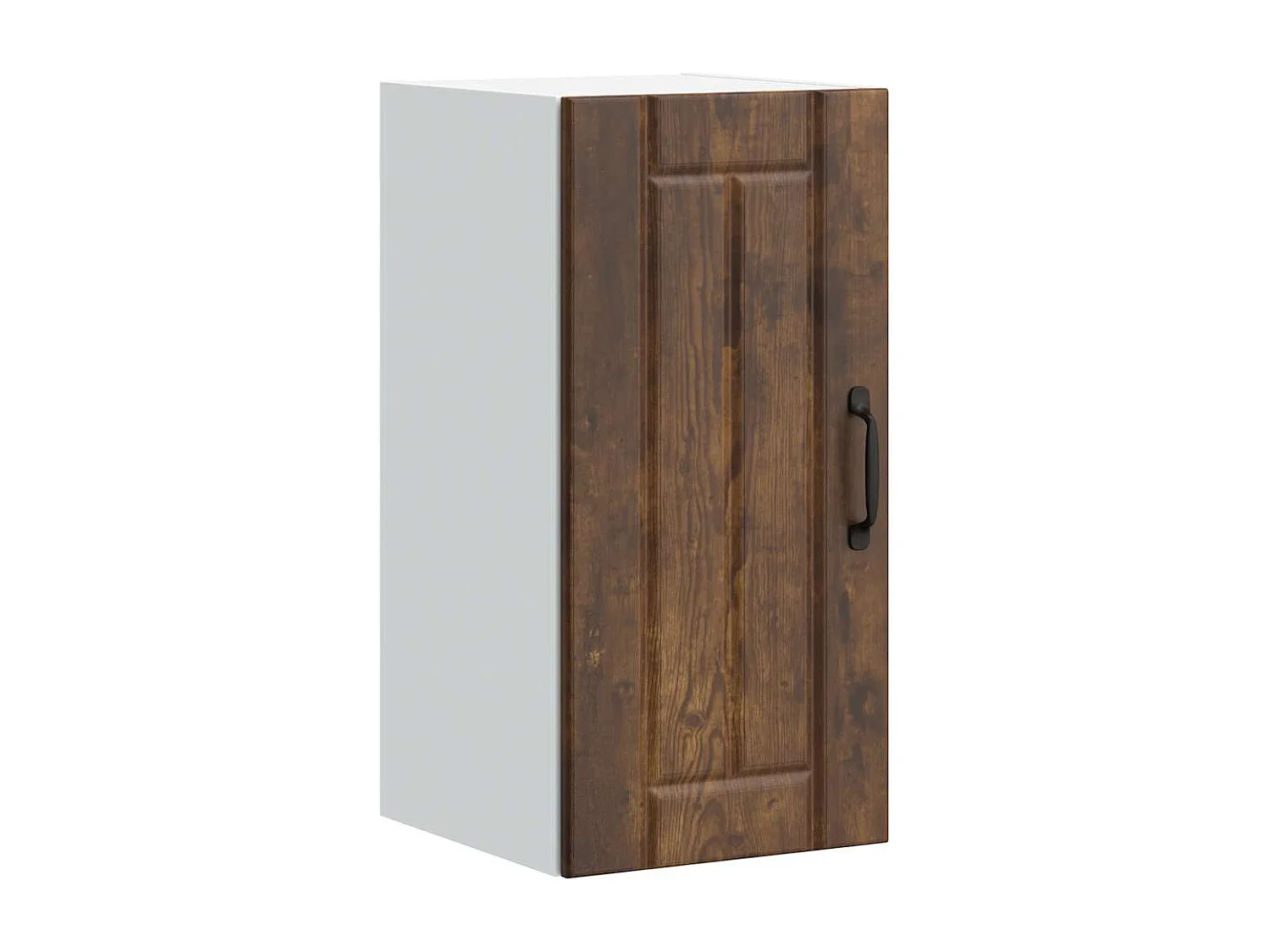 Meuble murale de cuisine chêne fumé bois ingénierie