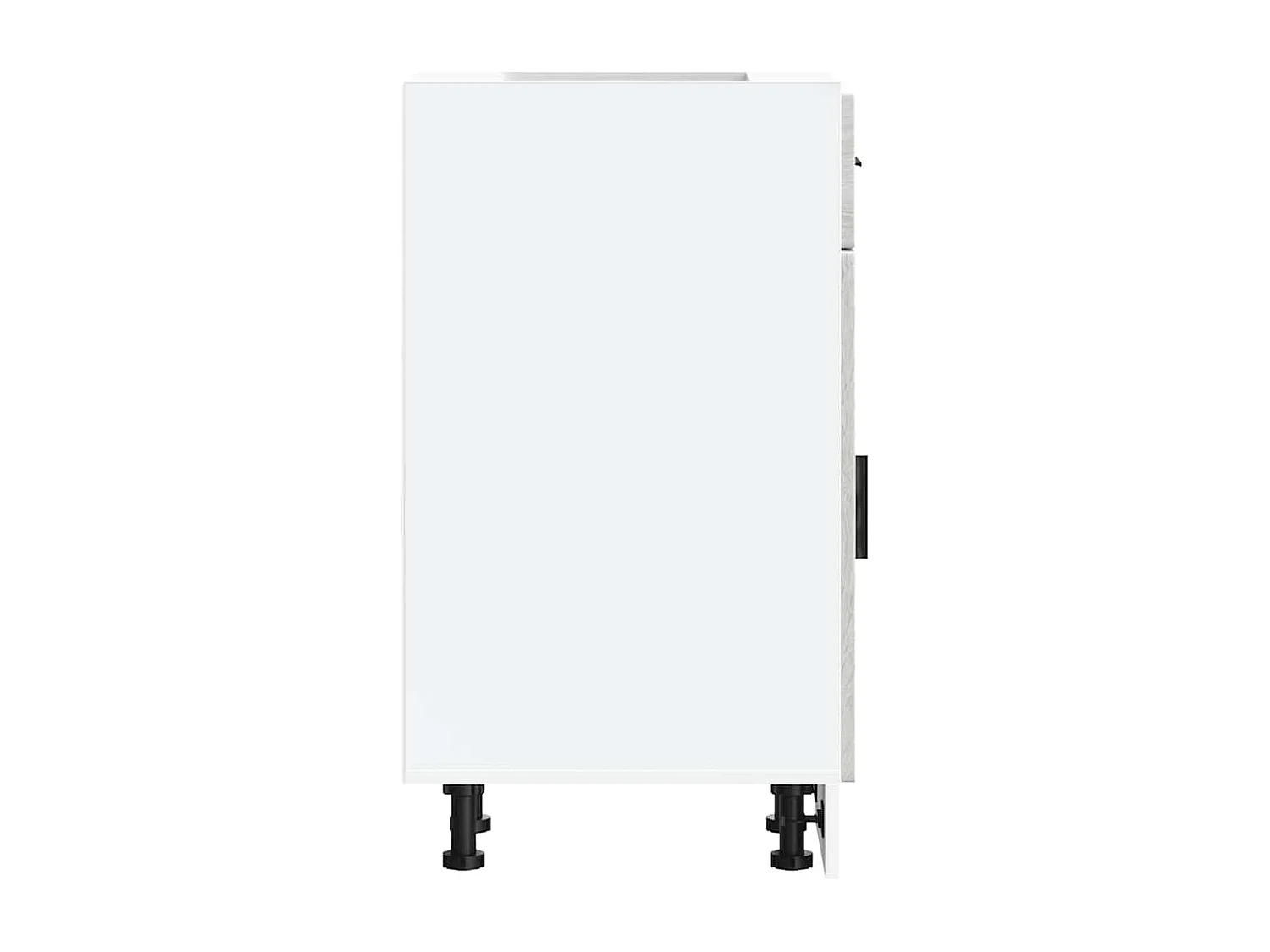 Meuble de cuisine sonoma gris bois d'ingénierie