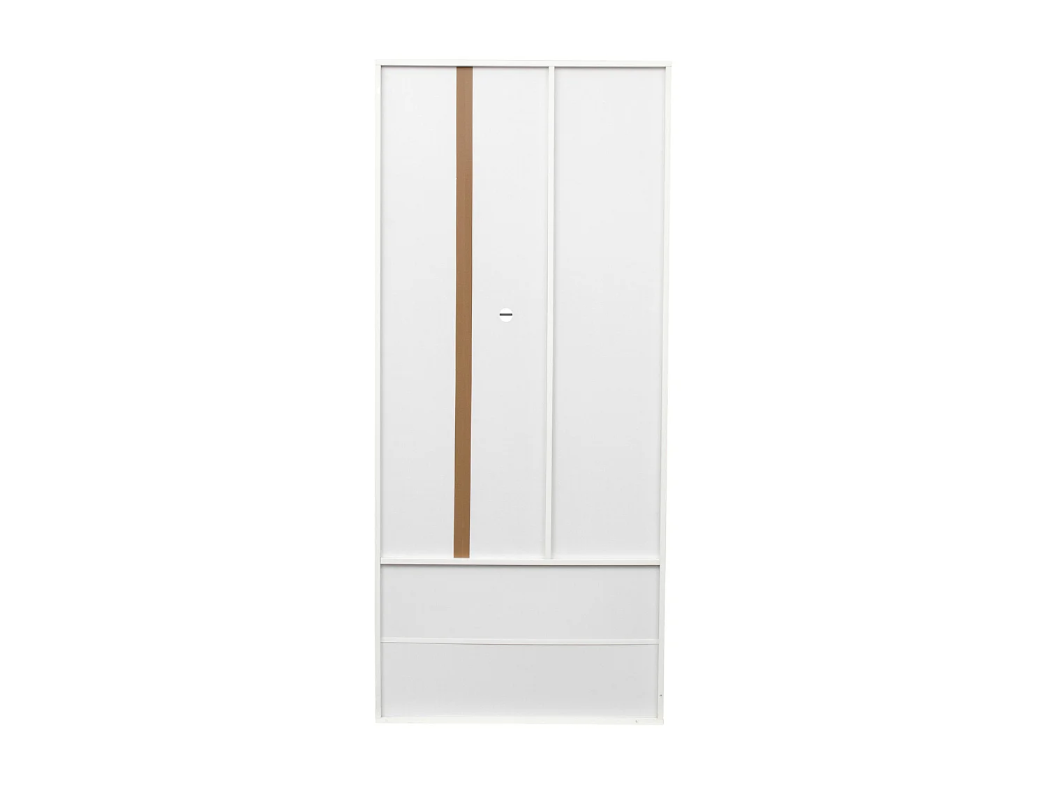 Vitrine LED 16 Couleurs, 2 Portes, Meuble avec LED, Buffet Moderne, Vitrine Transparente, Blanc