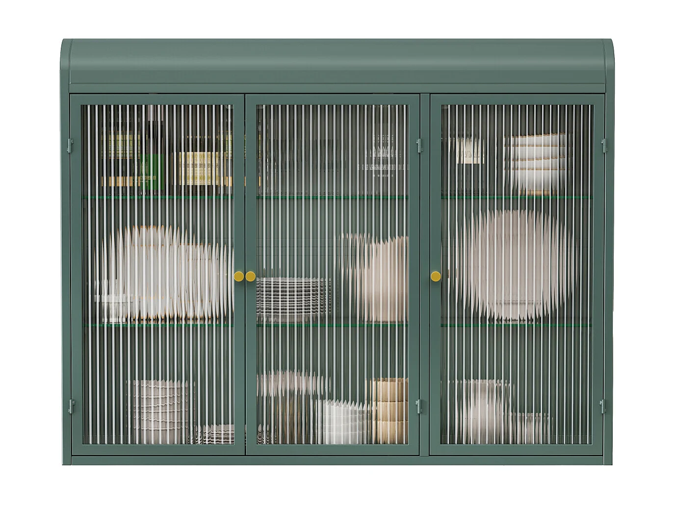 Armário de parede moderno com portas de vidro - para cozinha e banheiro - 90 × 20 × 70 cm, branco