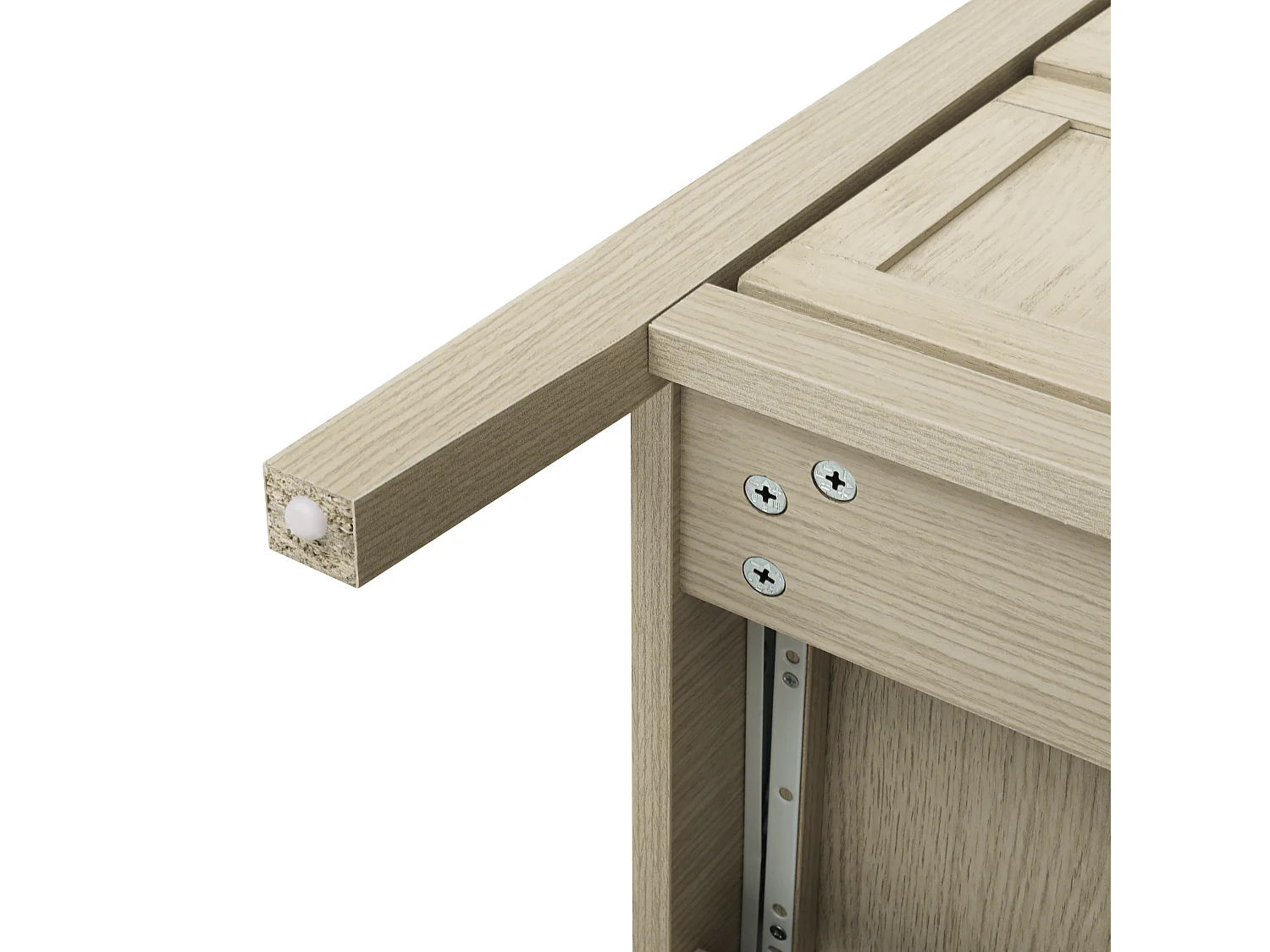 Cassettiera per camera da letto, 3 cassetti, mobiletto portaoggetti in legno, per camera da letto, soggiorno, ufficio