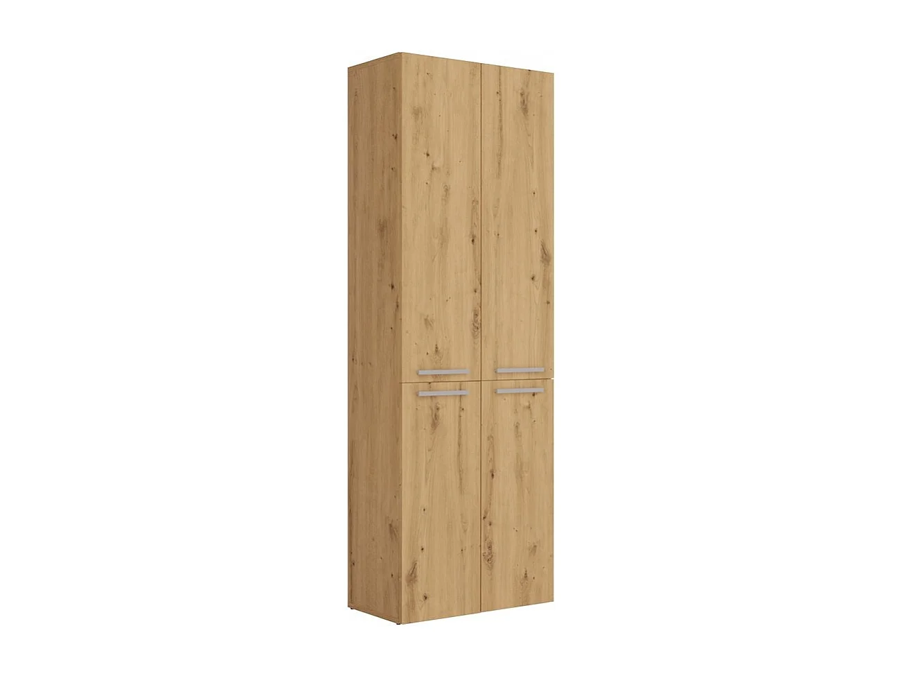 Badkamerkast Met 2 Wasmanden eiken - 60x30x174cm