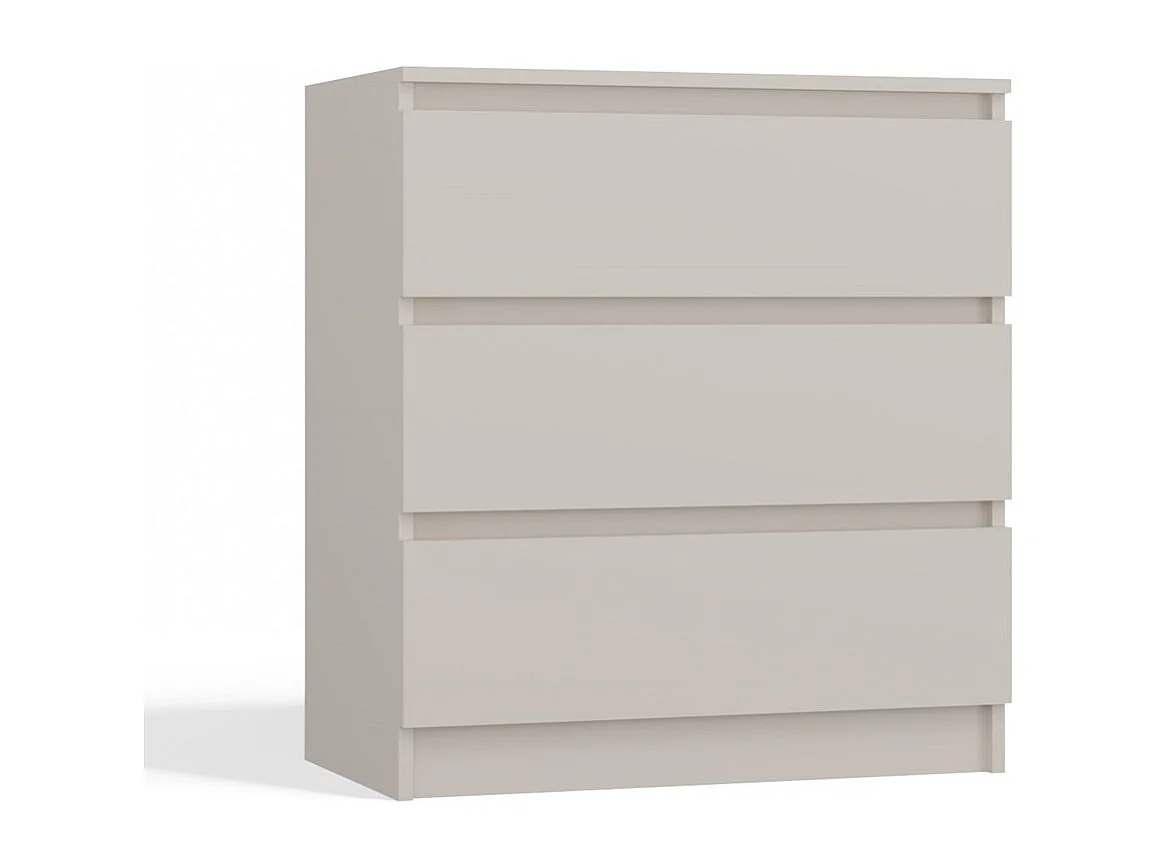 Ladekast 3 lades Creme - 70x40x77cm
