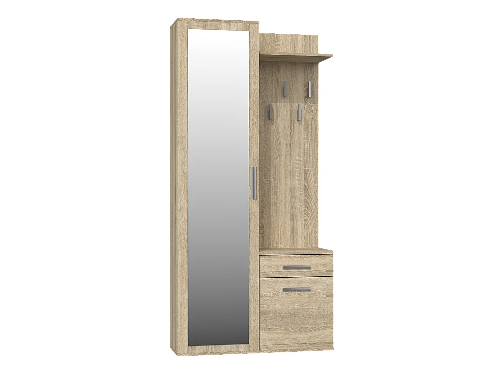 Halkast Met Kapstok sonoma - 100x35x180cm