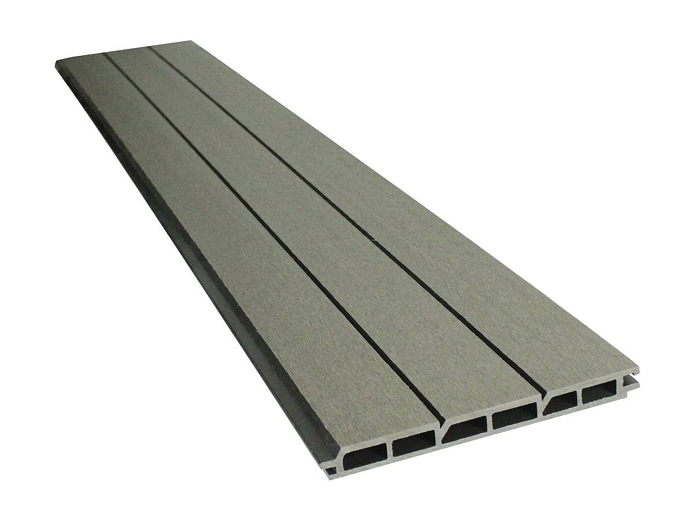 Kit Clôture 1.6 x 1.2m composite - Kit de fixation offert - Gris