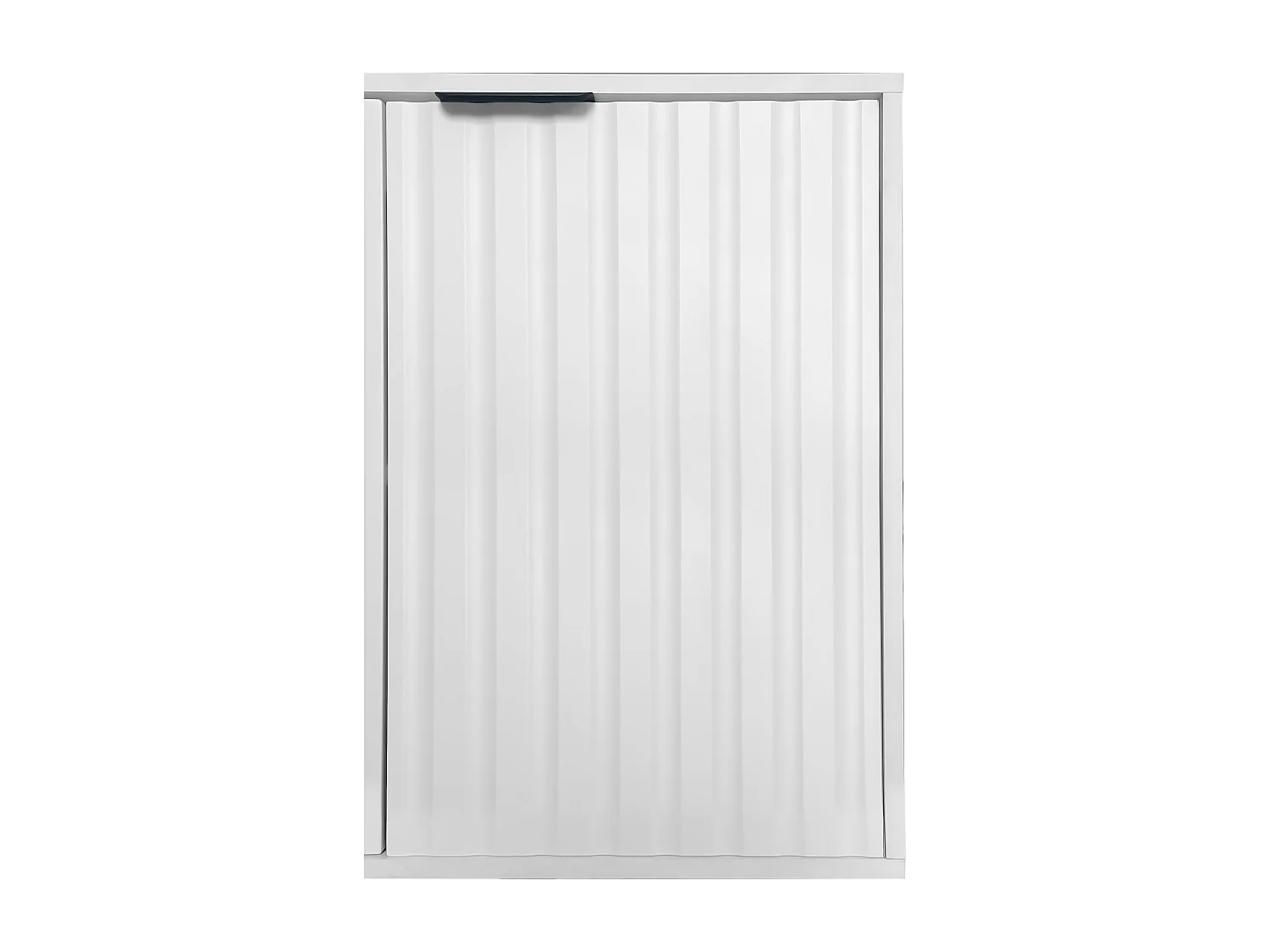 Buffet avec 2 portes - Pieds en métal -Bois PB - Blanc