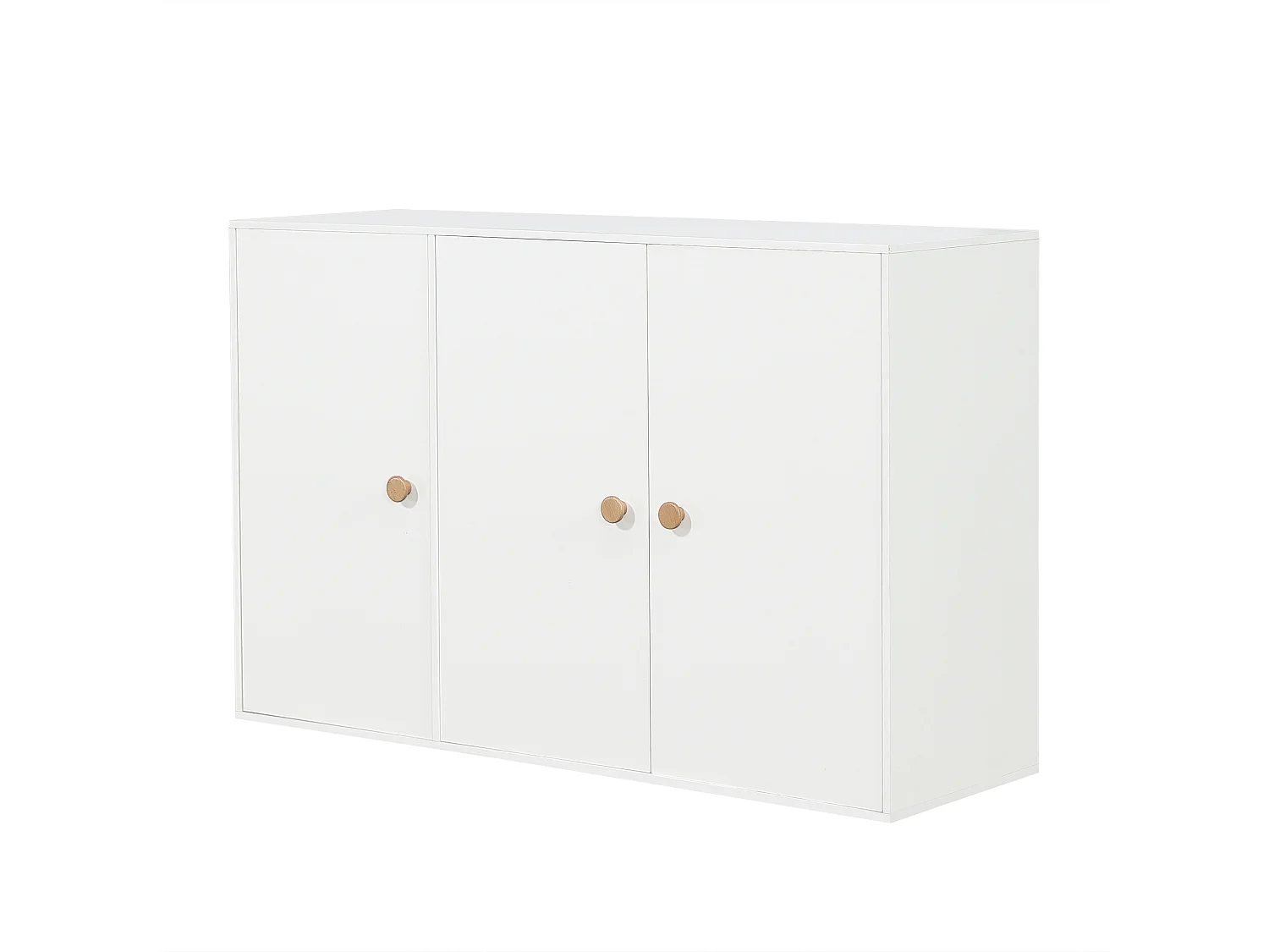 Lit mi hauteur 90x200 cm avec 2 tiroirs , armoire et secalier de rangement - Bois pin et MDF- Blanc