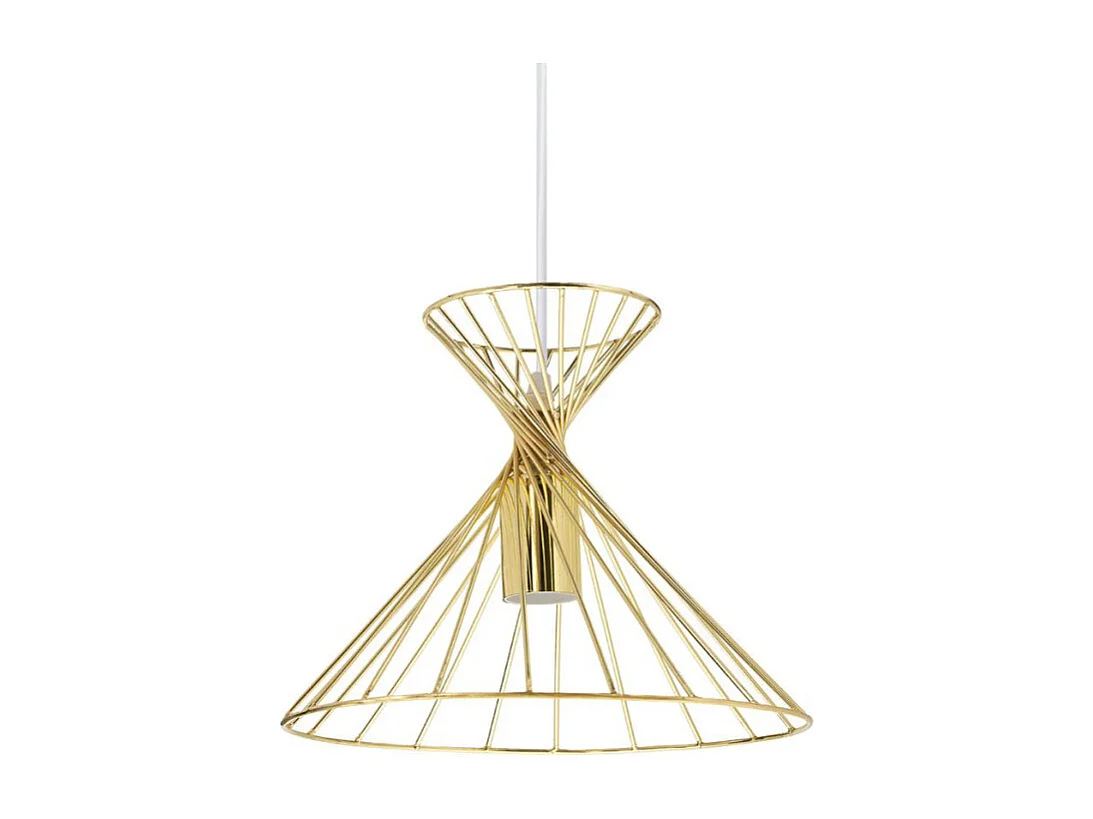 Suspension métal doré Giulia sablier Ostaria