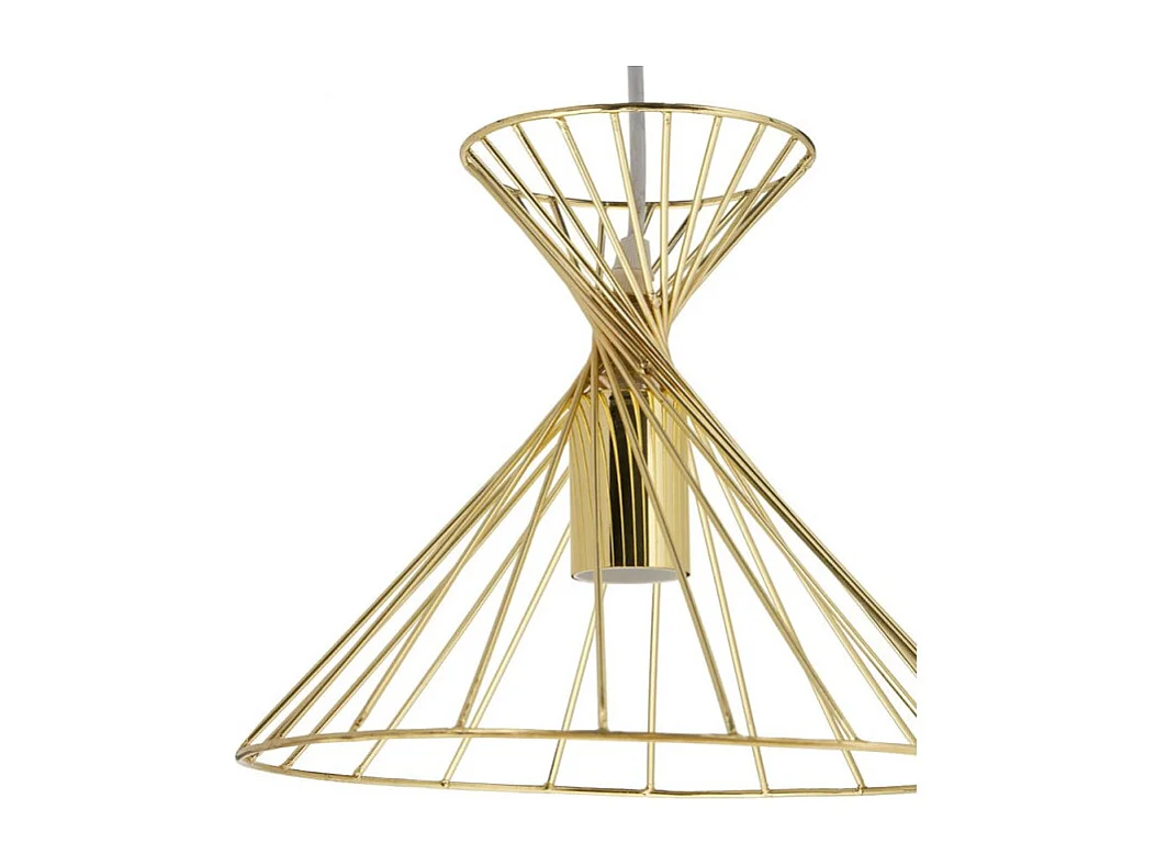 Suspension métal doré Giulia sablier Ostaria