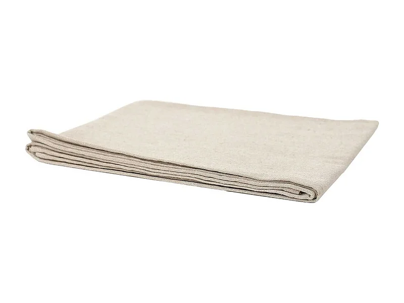 Chemin de Table en Coton 150x50cm Beige Chiné - MIRENA