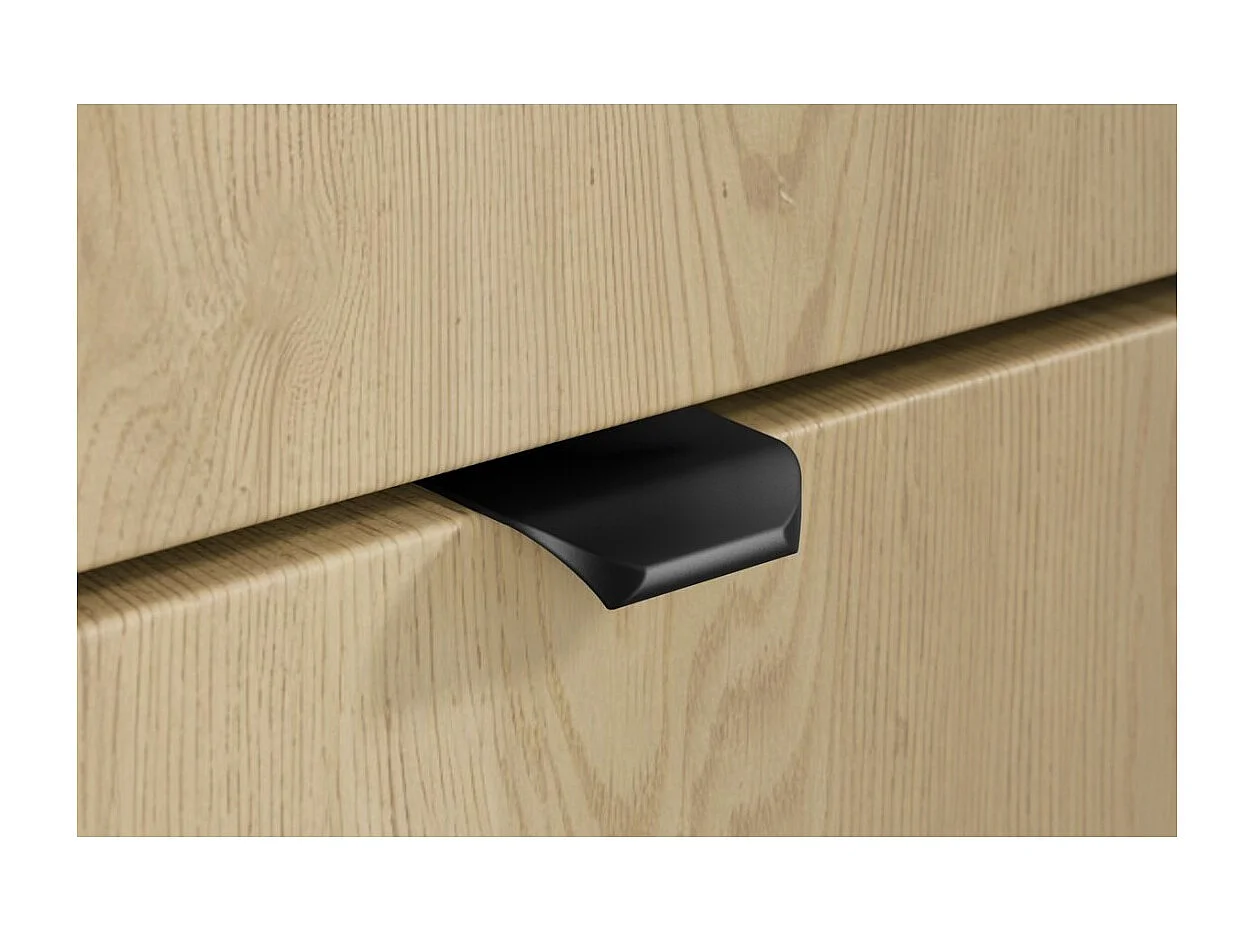 Ensemble de salle de bain KORI : meuble sous vasque 80cm + plan vasque + colonne de rangement