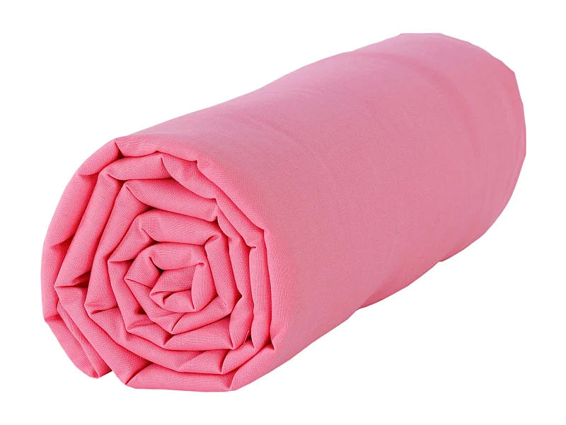 Drap en coton Baby Fox 118x180cm - Rose