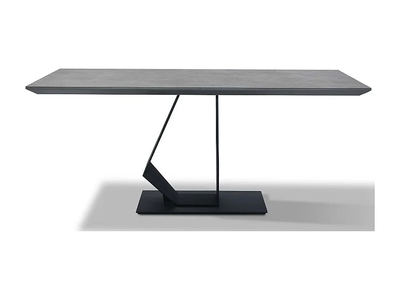 Table à manger YUKA - Gris - Gris