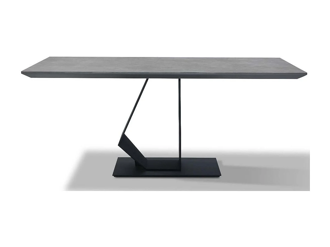 Table à manger YUKA - Gris - Gris