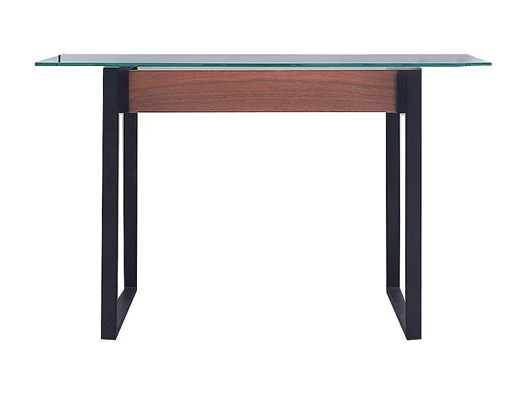 Console bois KALISTA - Frêne - Bois foncé