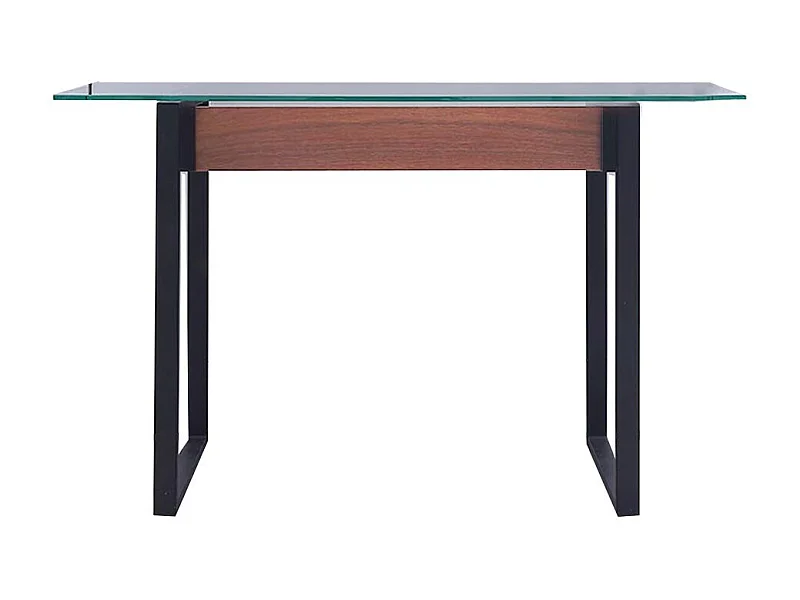 Console bois KALISTA - Frêne - Bois foncé