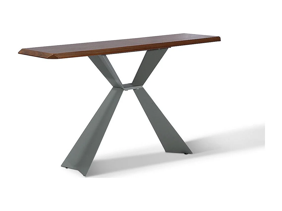 Console bois NOOR - Noyer - Marron