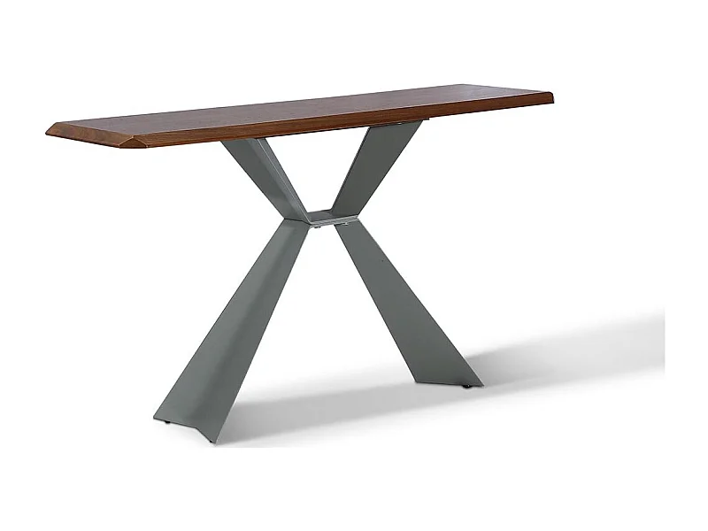 Console bois NOOR - Noyer - Marron