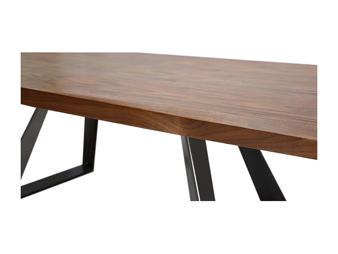 Table basse bois PUNE - Noyer - Marron