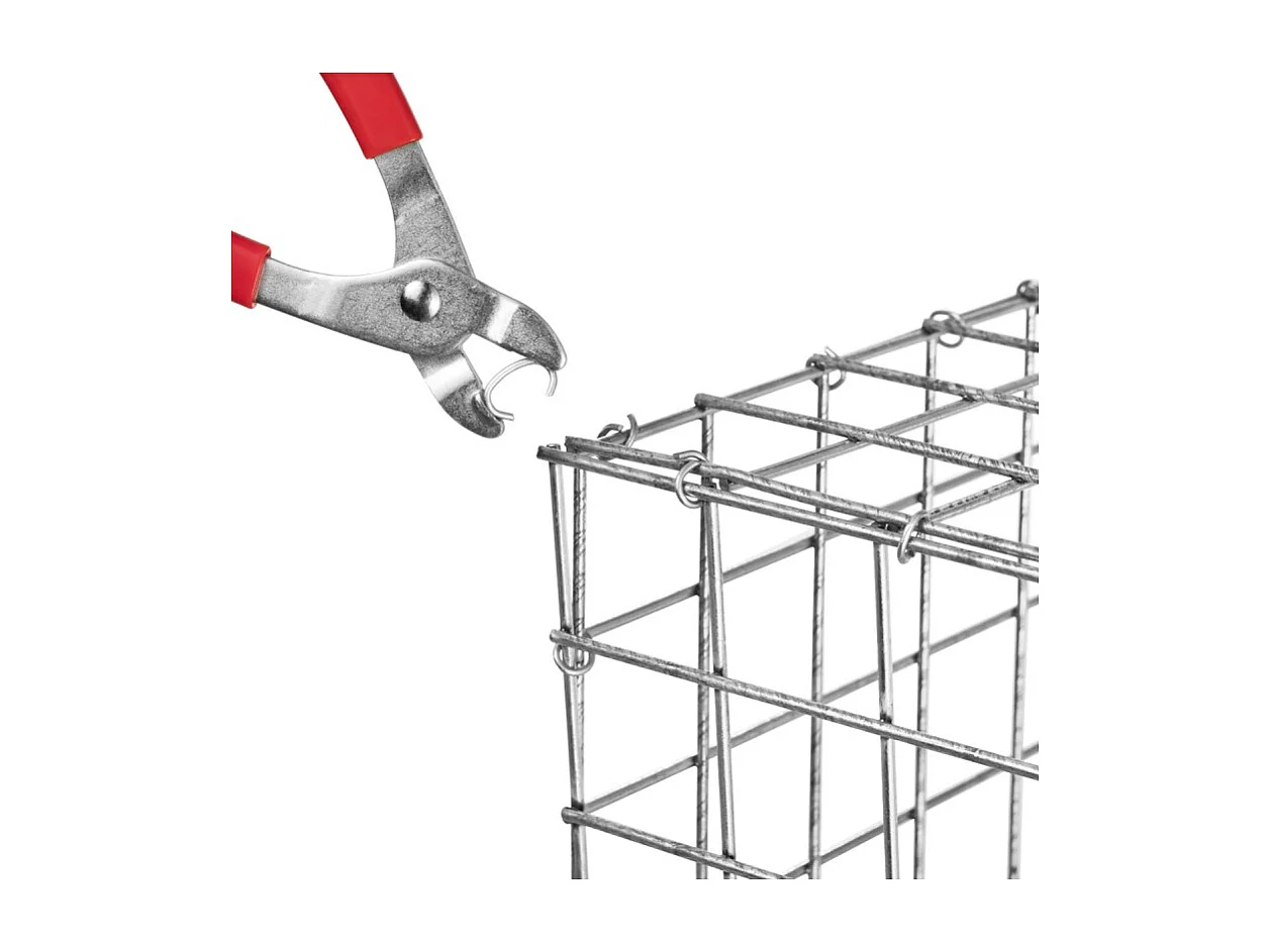 Pince à crampons pour gabion acier galvanisé