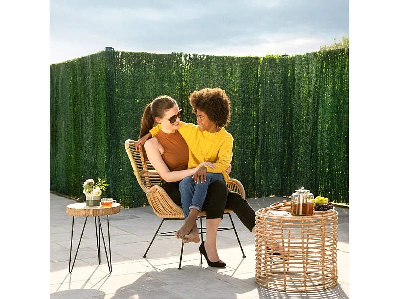 Haie artificielle occultante 90 brins L 3m x H1m00